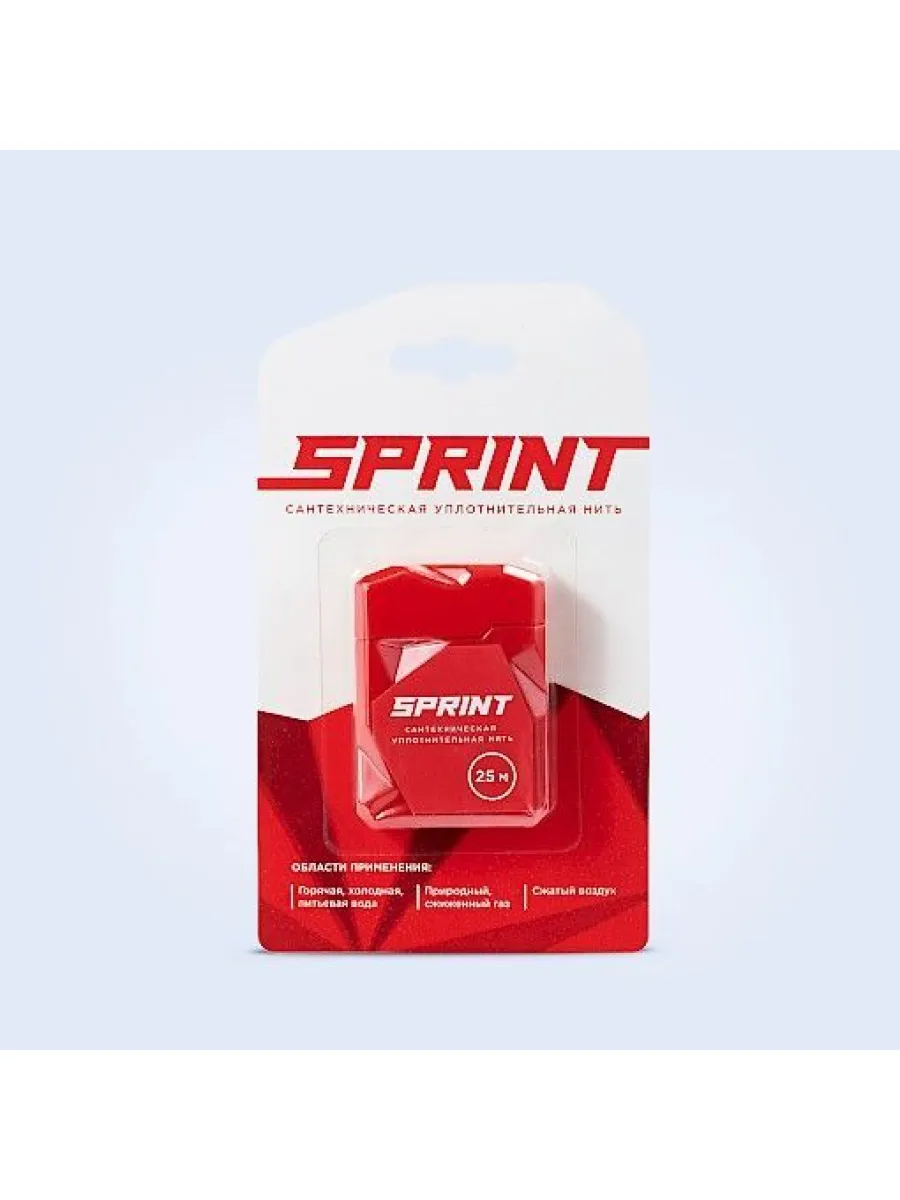 Уплотнительная нить Sprint 25 м бокс, блистер