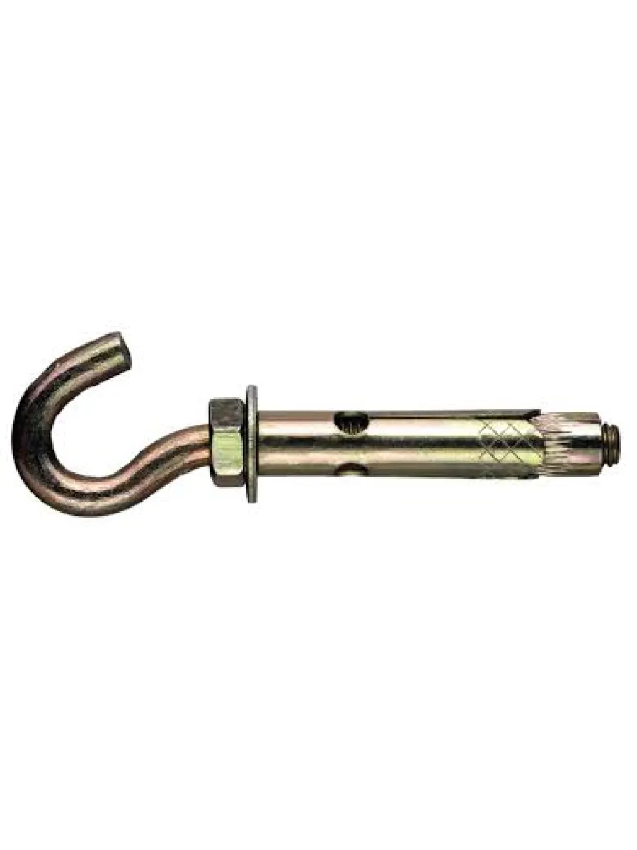 Болт анкерный с крюком  8,0х 40 (упаковка 125шт.) POWER FASTEN