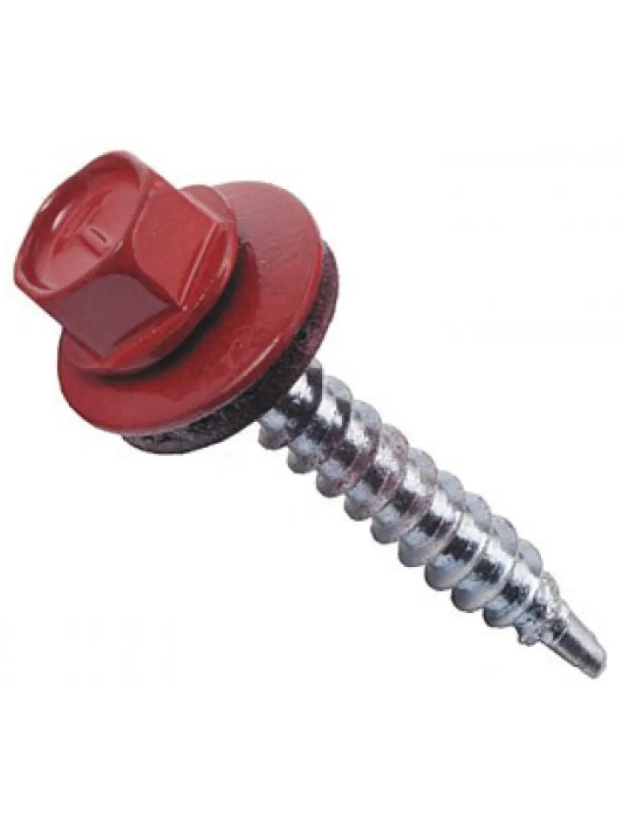 Саморезы ш/г 3011 красные 4,8х51 (упаковка 400шт.) POWER FASTEN