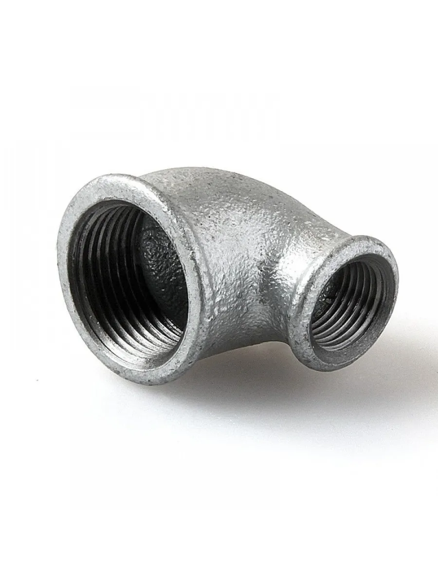 Угольник к/ч оцинкованный переходной 25х20 (1"х3/4")