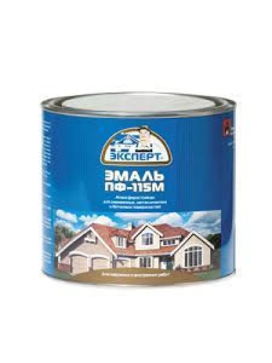 Эмаль ПФ-115М глянцевая красная ГОСТ 6465-76 RAL3020 (20кг)